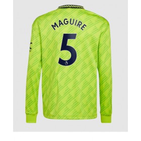 Herren Fußballbekleidung Manchester United Harry Maguire #5 3rd Trikot 2022-23 Langarm